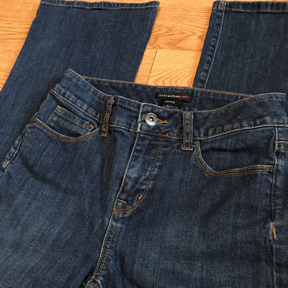 Isaac Mizrahi Live Cowboy Cut “Grace” Jeans in Like New Condition, - Picture 2 of 14
